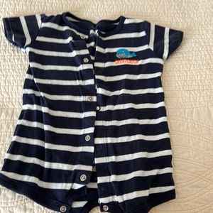 Carters onesie shorts jumpsuit